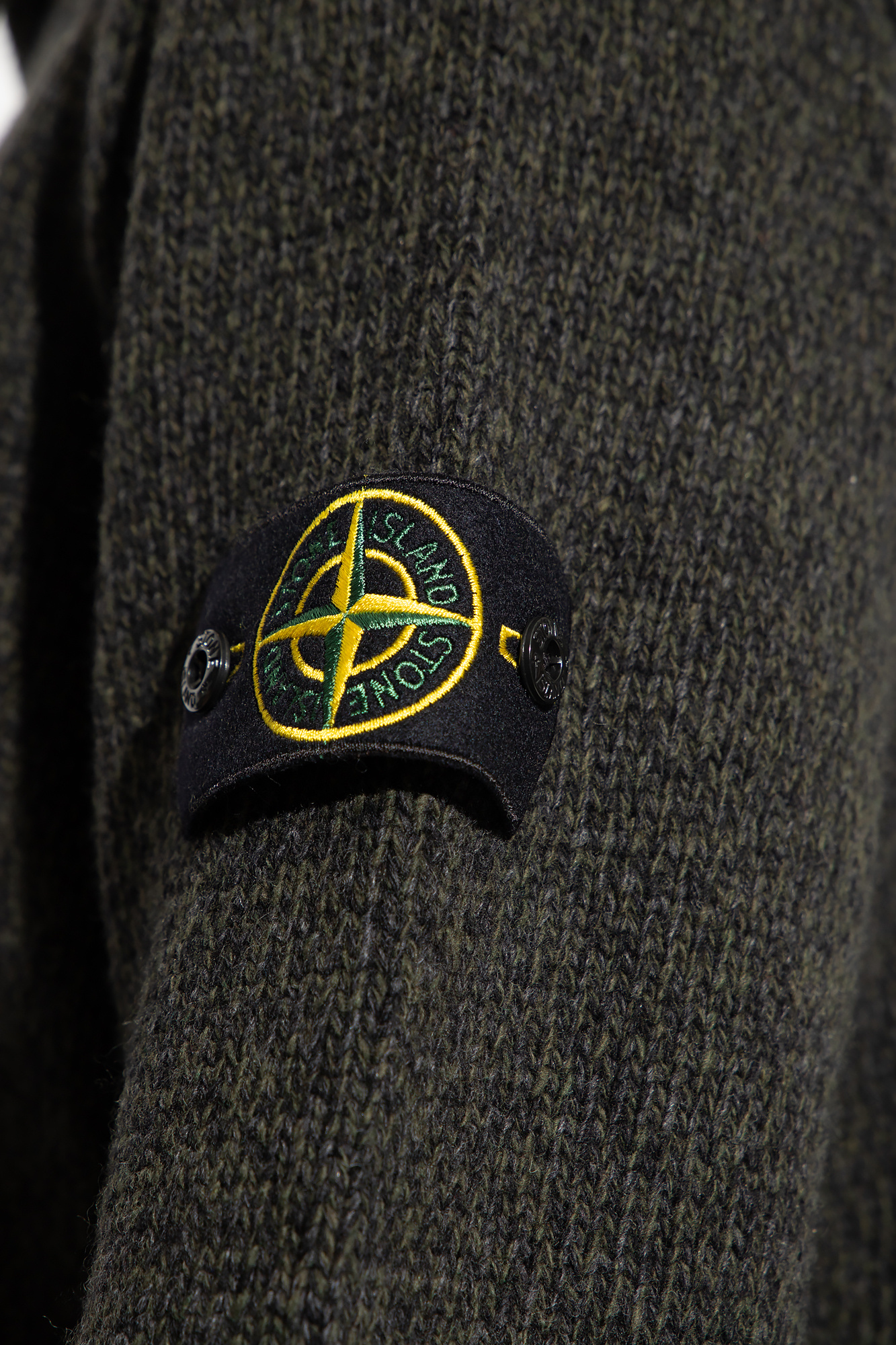 【送料&関税込】Stone  Wool Sweater SchaferandweinerShops Japan - Grey Wool sweater Stone Island